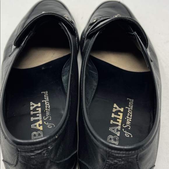 BALLY OF SWITZERLAND HORSE BIT VALET BLACK SOFT LEATHER LOAFER MENS SIZE 8.5 main image 11